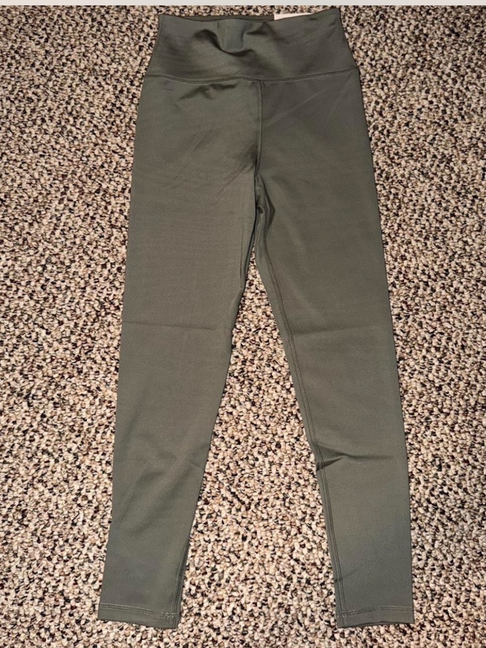 American Eagle Outfitters Olive Leggings with High Waist